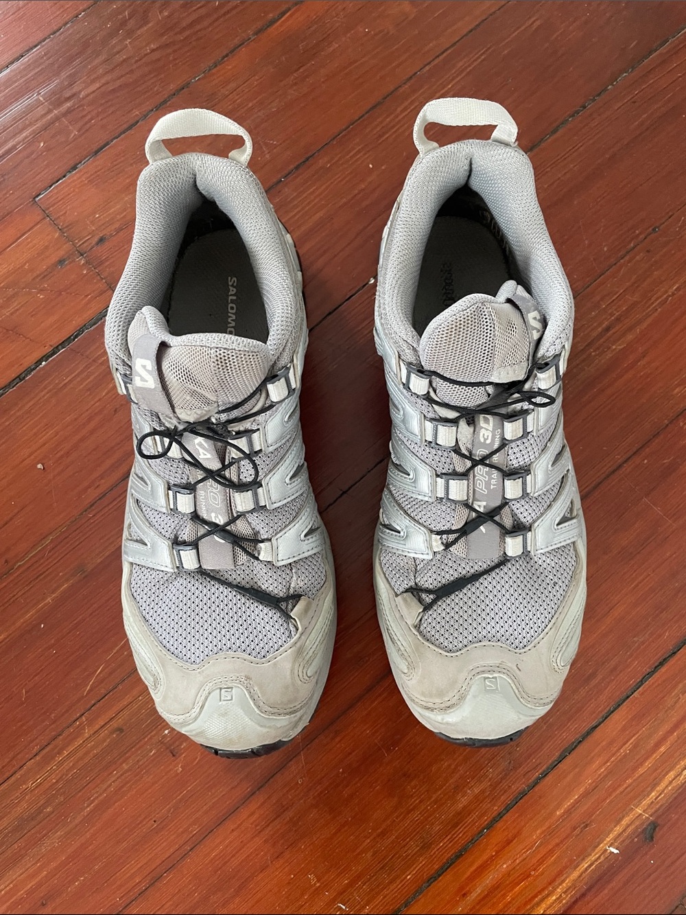 Salomon XA Pro 3D in Alloy/Silver/Lunar Rock sneakers women’s 8 - Picture 7 of 9